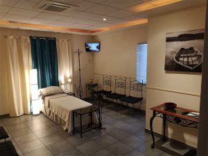 salle de repos funeraire