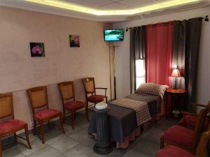 salle de repos funeraire
